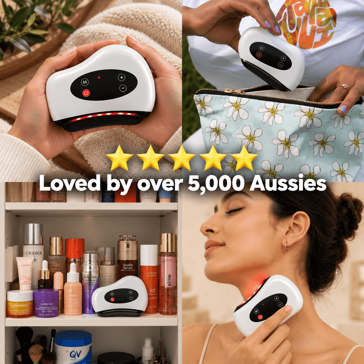 GlowSkin™ Premium Electric LED Gua Sha